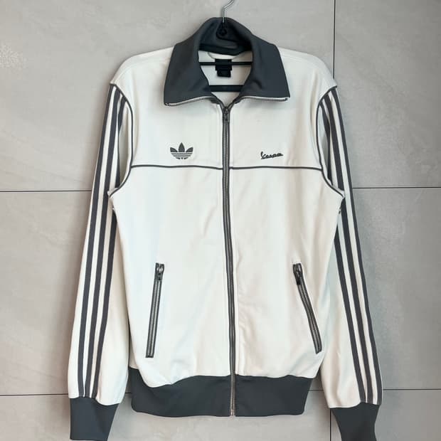 아디다스X베스파 파이어버드 오트밀 차콜 져지 [100]