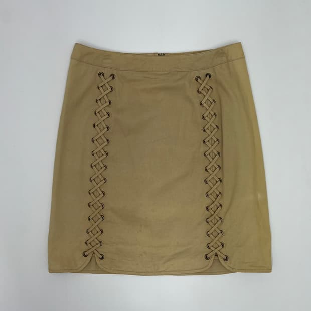 빈티지 레이스 디테일 스커트