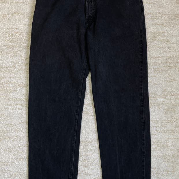 [36] 00s 리바이스 550 Levis 빈티지 흑청바지 데님