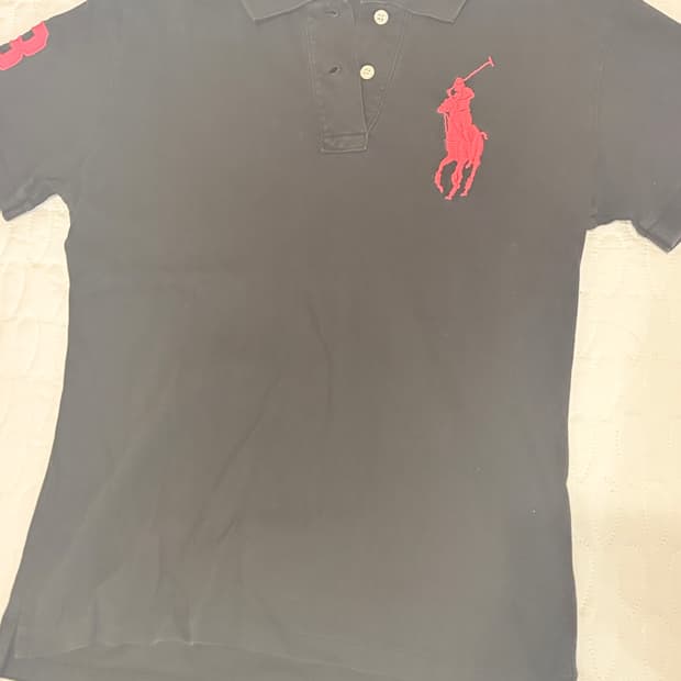 폴로 빅포니 반팔 카라 티셔츠