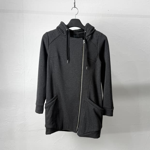 Fontana Crande 사선 후드 집업