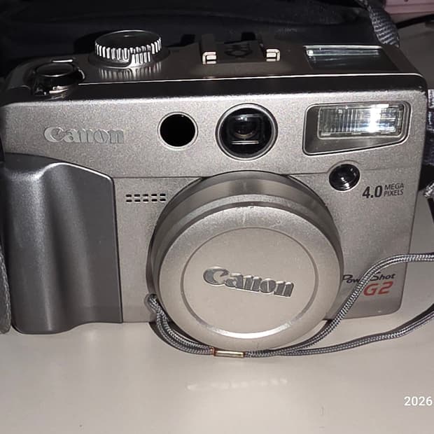 캐논 파워샷 G2(하자) 빈티지 디지털카메라