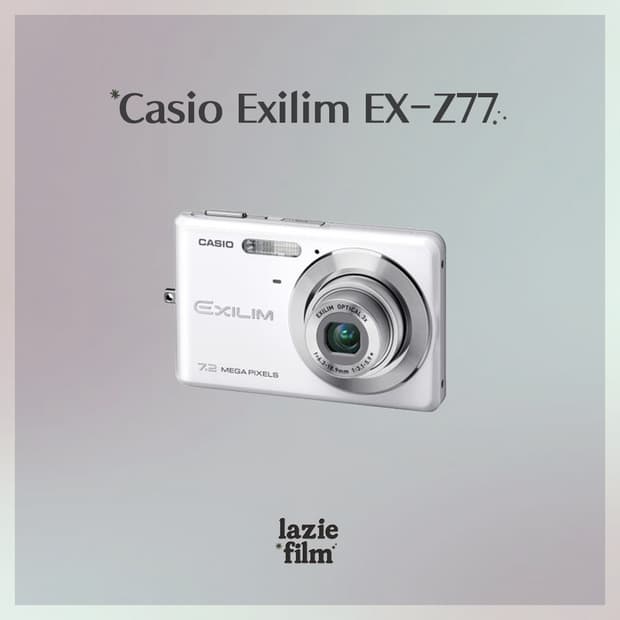 소프트플래시✧･ﾟCasio exilim 카시오 엑슬림 ex-z77 디카