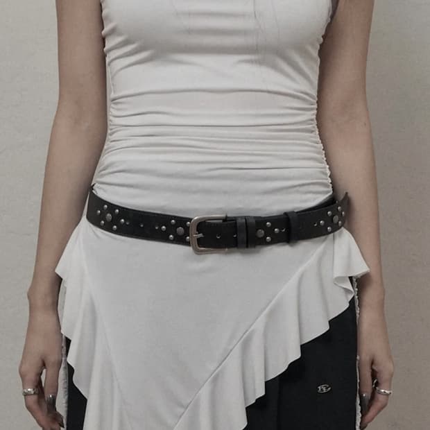 카키포인트 stud belt (ver.2)