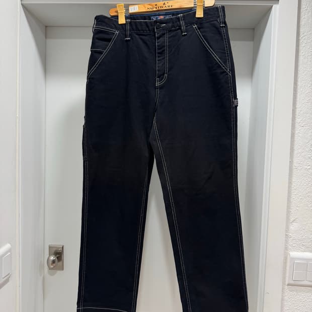 디키즈 블랙 카펜더 워크 팬츠 (34인치)