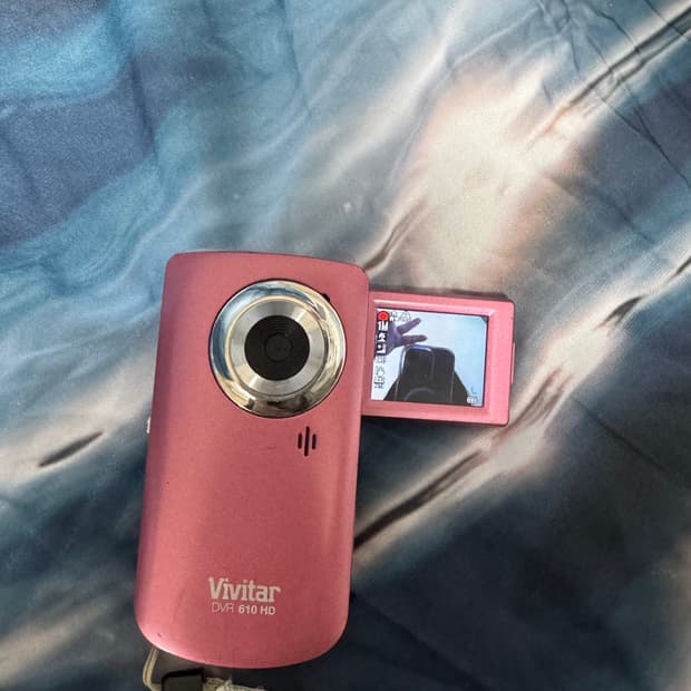 비비타 vivitar dvr610hd 빈티지 카메라 캠코더