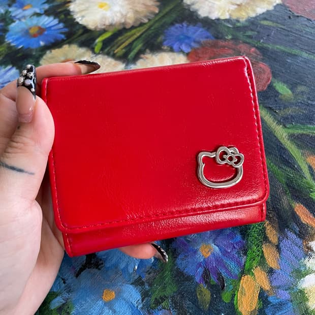 hello kitty mini wallet 헬로키티 미니 지갑