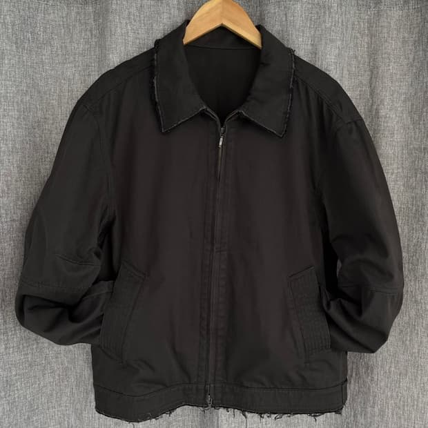 쿠어 트위스트 루프 로우컷 자켓/#3389