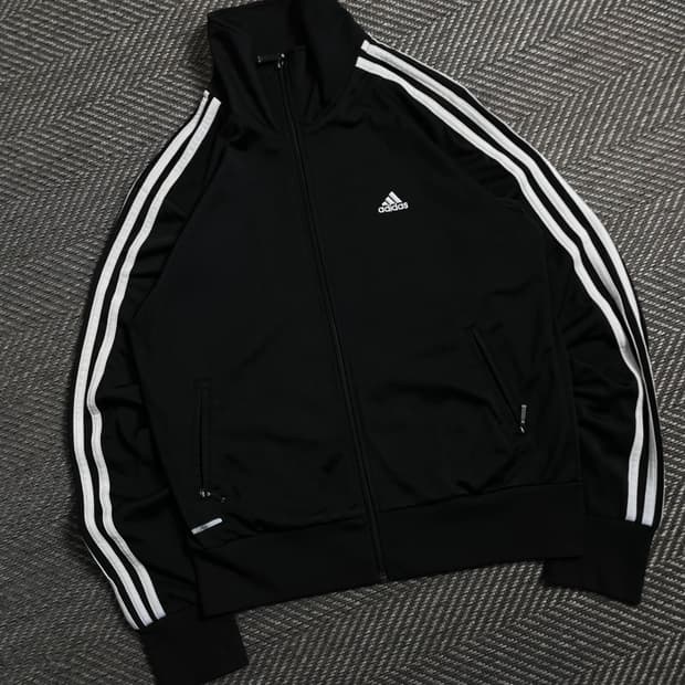 아디다스 에센셜 블랙 트랙탑 져지y 4513