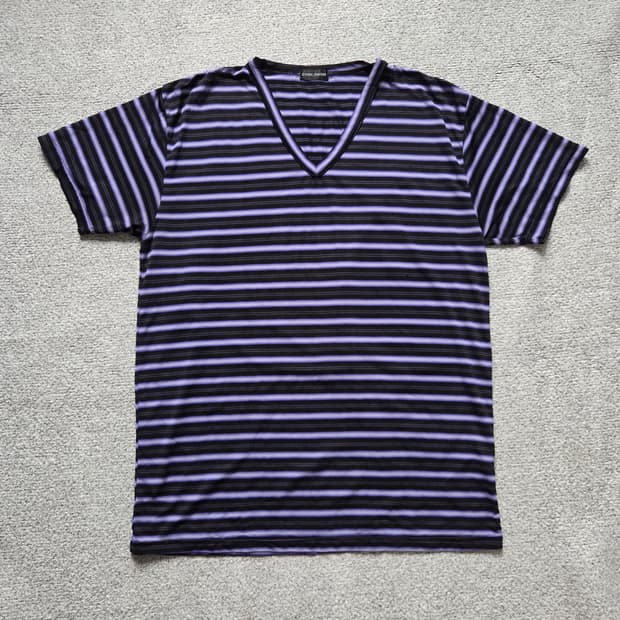 Cool Dash 스트라이프 반팔 티셔츠 M-L(95-100)