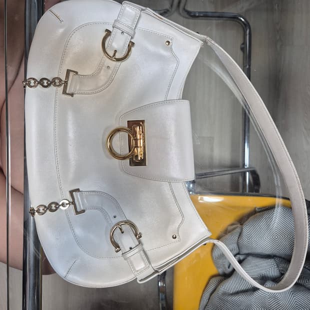 빈티지 페라가모 간치니 숄더백