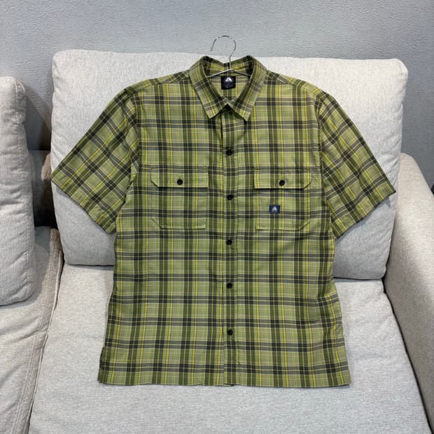 00‘s Nike ACG check shirt 나이키 체크 반팔셔츠