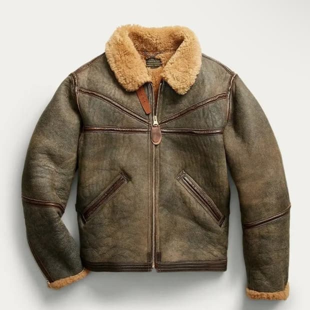 (구매) rrl 이진욱 무스탕 L사이즈