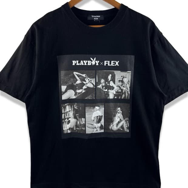 플레이보이X FLEX 포토 프린팅 티셔츠3028