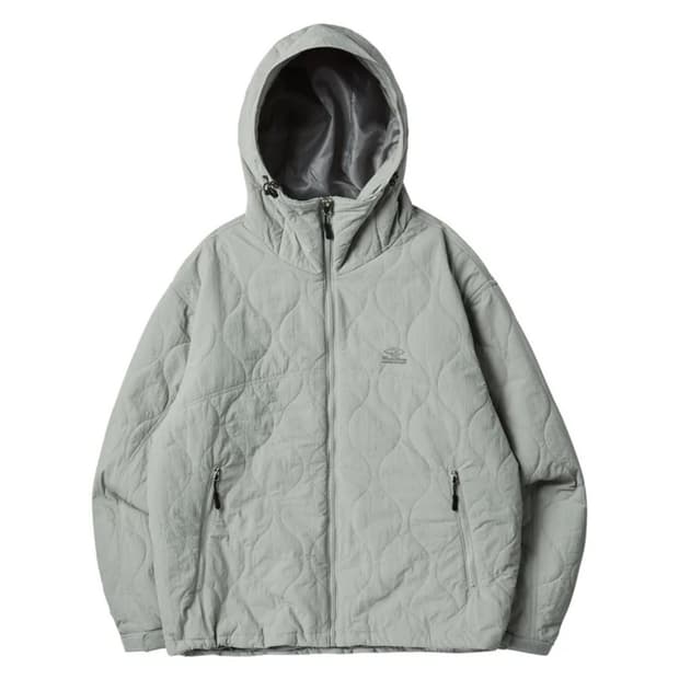 트래블 윈드 브레이커 바람막이 패딩 그레이