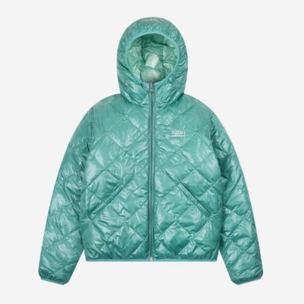 사파리스팟 1/2 리버시블 패딩 (turquoise / mint)