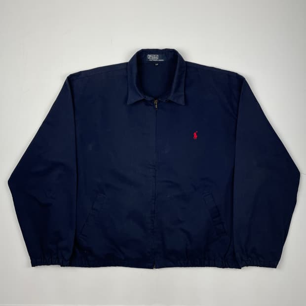 폴로 네이비 집업 자켓