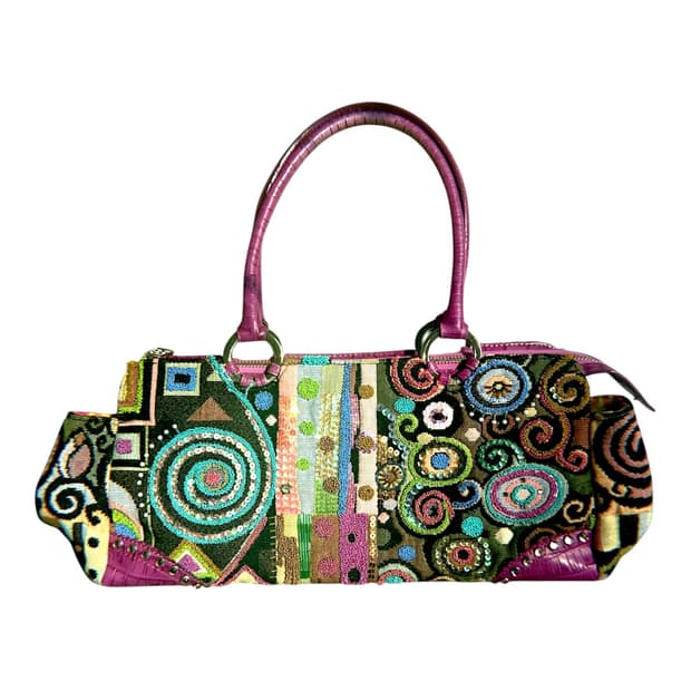 Think bee Patchwork Shoulder Bag