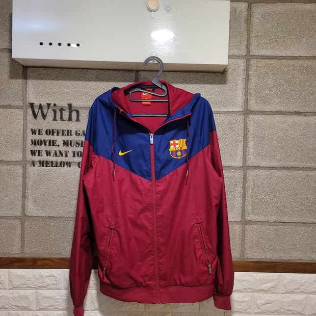 나이키 FC바로셀로나 윈드러너 S