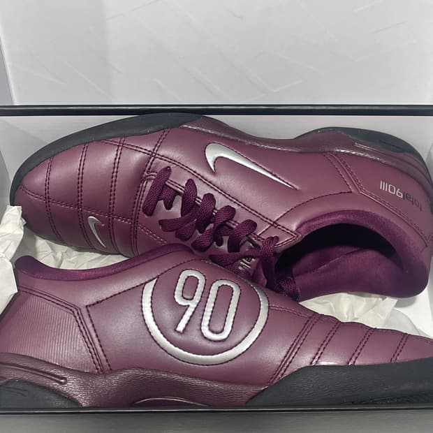 나이키 토탈 90 3 sp 보르도 앤 메탈릭 실버 250mm