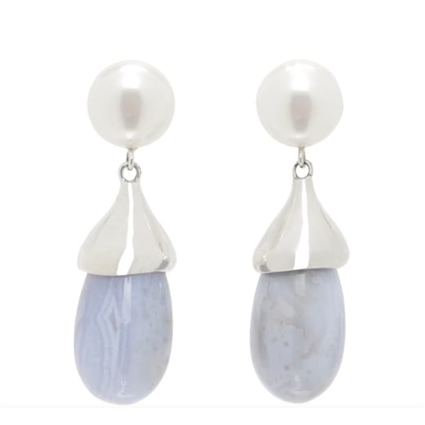 소피부하이 오드리 귀걸이 칼세도니 구매원합니다