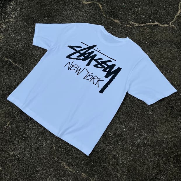 Stussy New York Stock Logo Tee