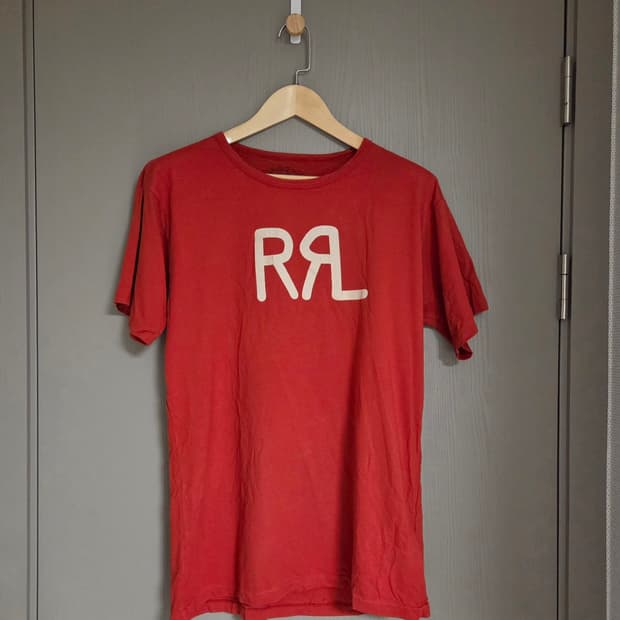 RRL 더블알엘 렌치 로고 반팔 티셔츠 L