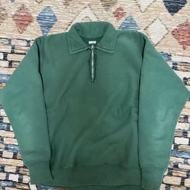 (2) 아프레쎄 apresse 하프집업 그린