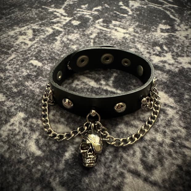 Punk style skull chain bl chain bracelet