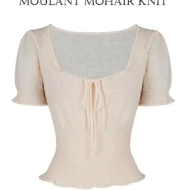 라벨르블랑 물랑 모헤어 니트