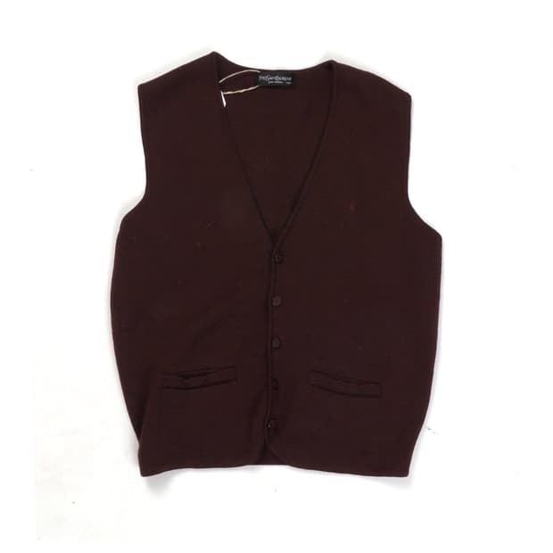입생로랑 YvesSaintLaurent Wool Vest