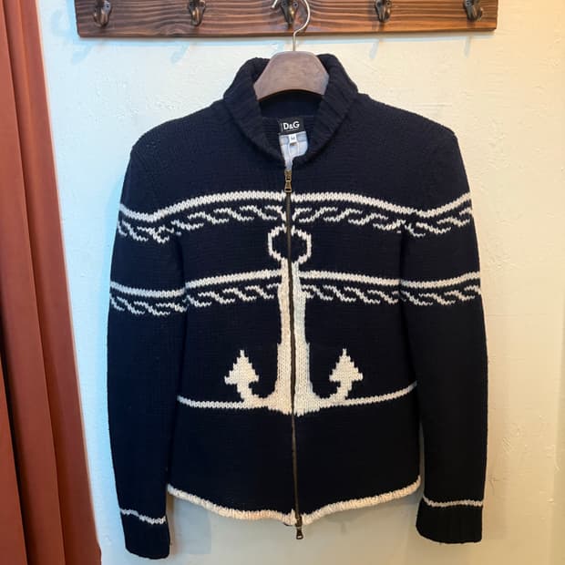 돌체앤가바나 니트집업