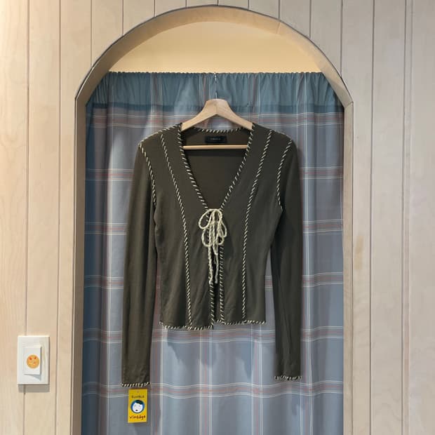 일본빈티지 그런지 웨스턴 가디건티