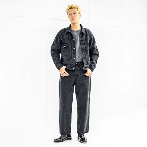 25AW A.PRESSE 아프레쎄 데님 팬츠 & 2ND 타입 데님 자켓