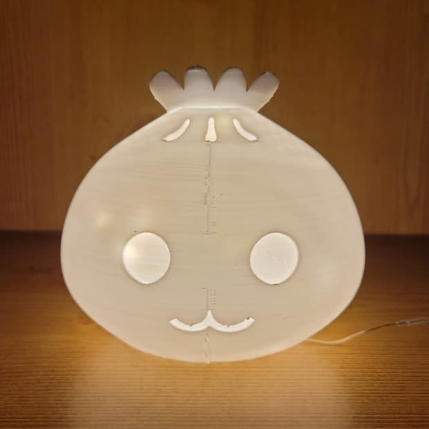 만두 3d 램프 무드등 조명 led