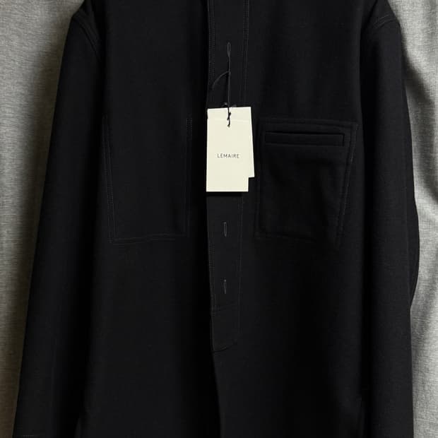 르메르 펠트울 롱 셔츠 