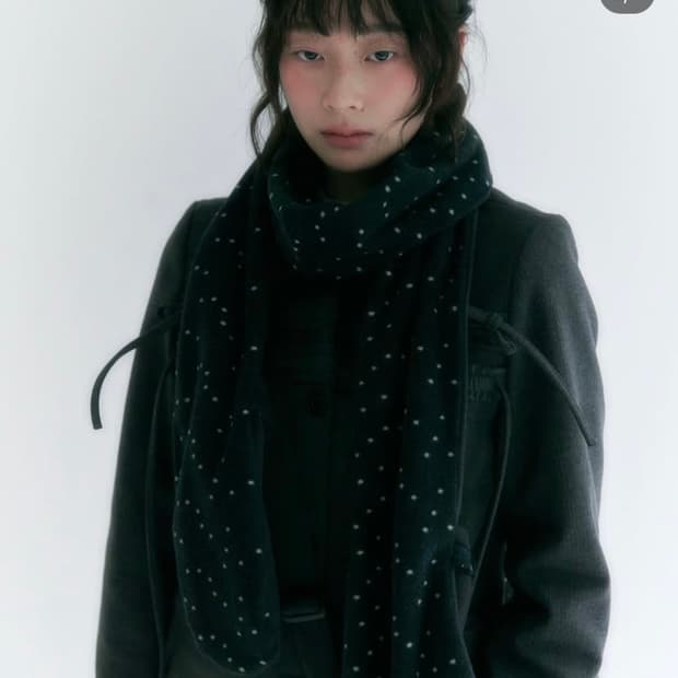 POIE 포이에 dot glove muffler