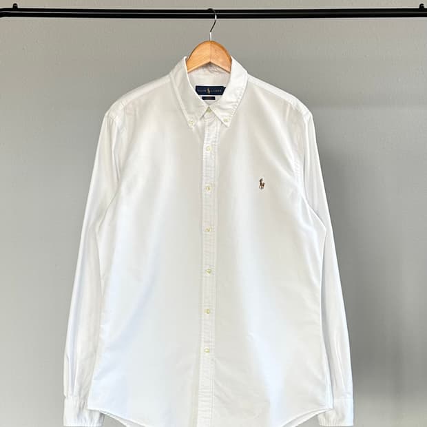 [L]폴로 랄프로렌 화이트 옥스포드 셔츠
