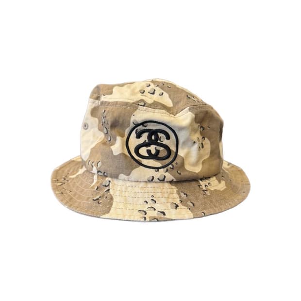스투시 카모 버킷햇