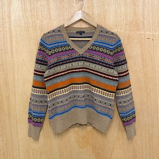 BROOKS BROTHERS fair isle knit 페어아일 니트