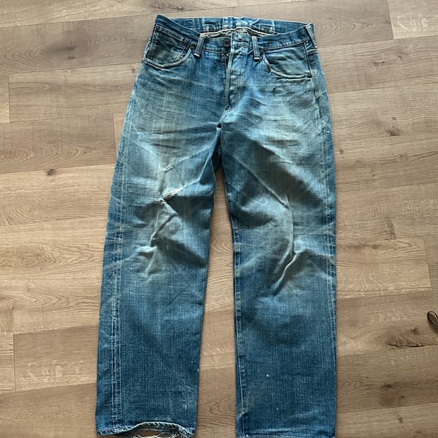 리얼맥코이 데님 팬츠 (30~32)