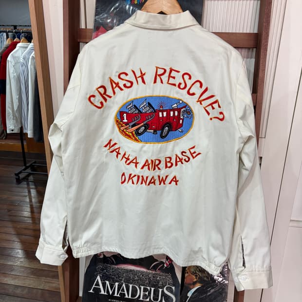 테일러 토요 1950s 오키나와 자수 자켓