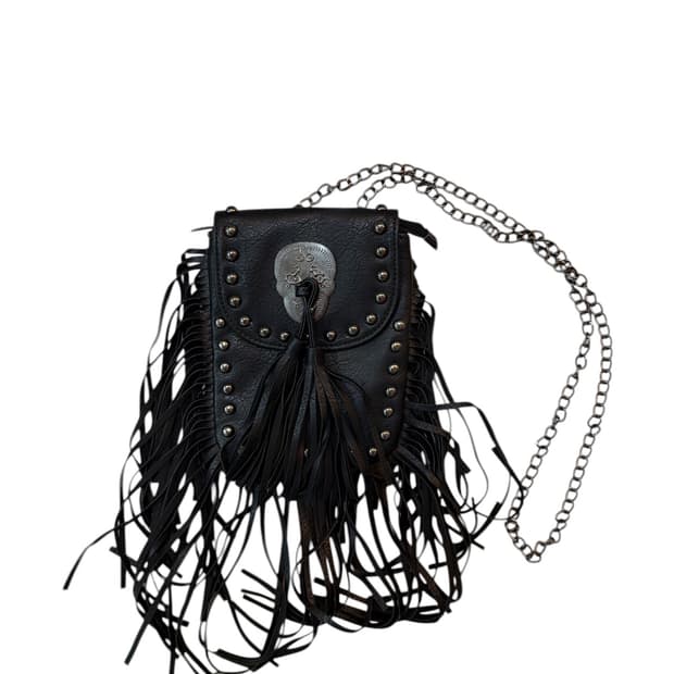 western fringe bag