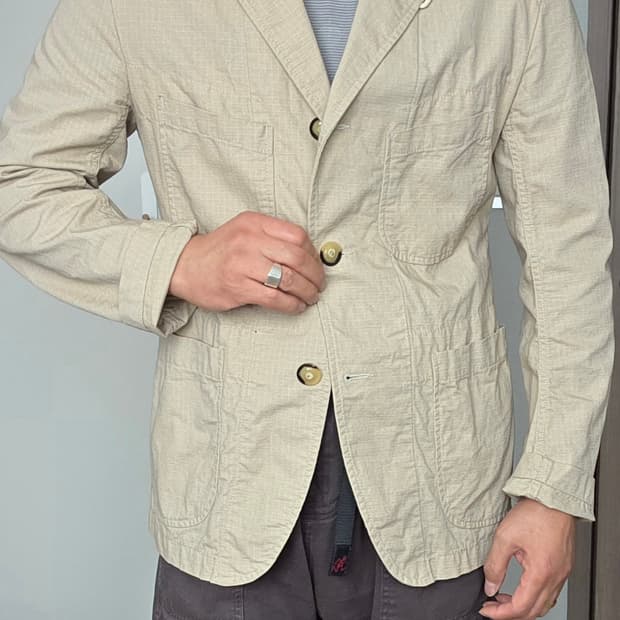 엔지니어드가먼츠  베드포드 자켓 베이지 M