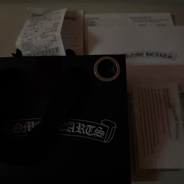 크롬하츠 스페이스링 3mm 085사이즈 us8.5