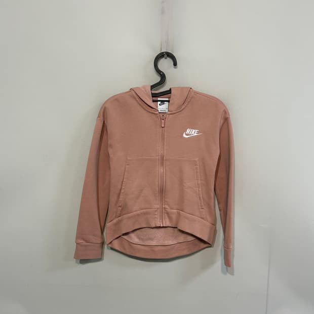 나이키 키즈 기모 후드집업 8-10세