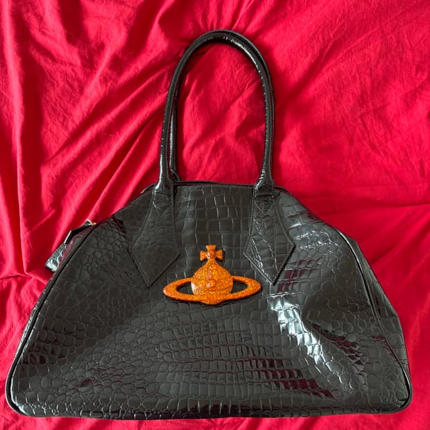 [vivienne westwood] 비비안웨스트우드 챈서리백 라지