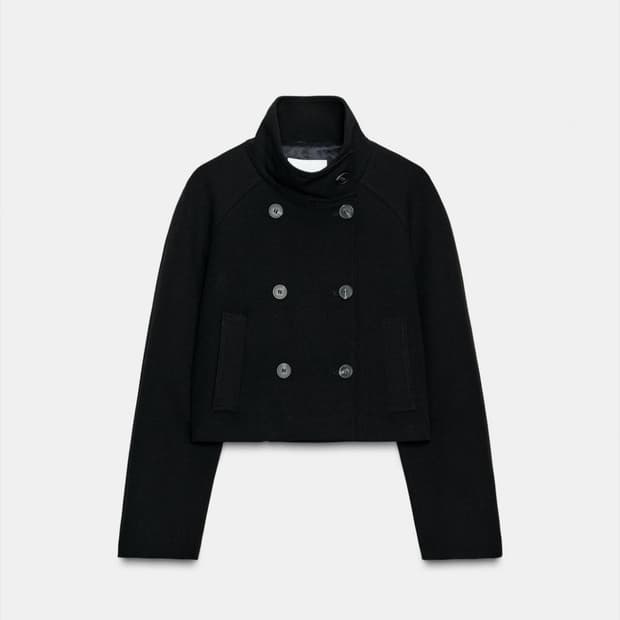 자라 더블 코트