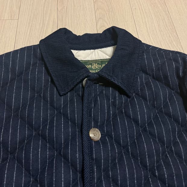 부기홀리데이(Boogie Holiday) 울 퀼팅 자켓 L 네이비