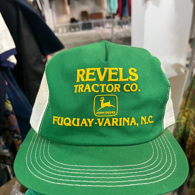80~90s JOHN DEERE 빈티지 트러커캡 